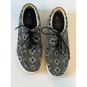 Women's Twisted X Black White Pattern Shoes WHYCO17 Size 10M